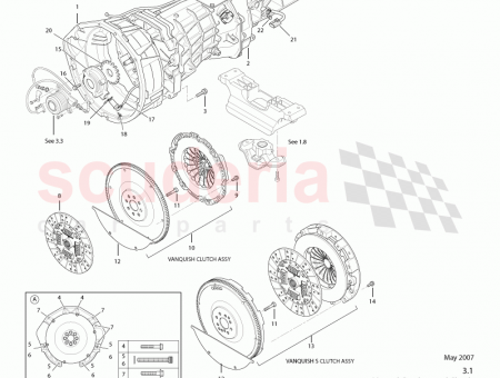 Photo of OIL SEAL TAIL SHAFT 1R12 41…