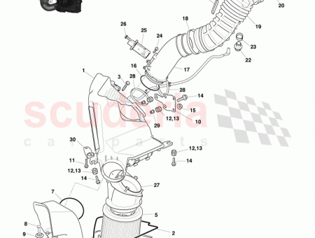 Photo of VACUUM HOSE ASSEMBLY 8D33 43836…