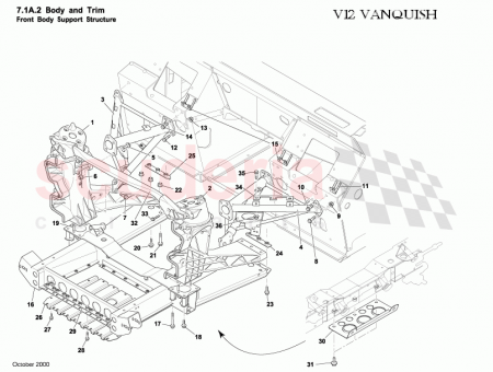 Photo of NUT M12x1 75 HEX FLG…