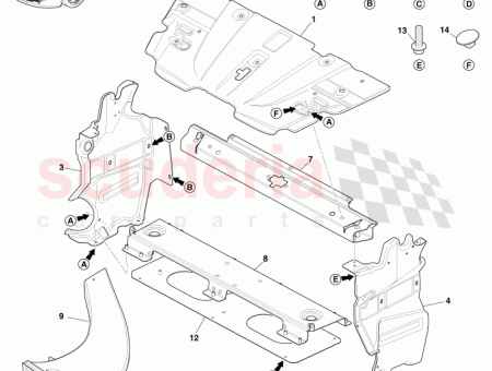 Photo of Closing Panel Radiator Support Lower AD23 8340…