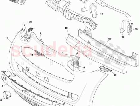 Photo of Absorber Radiator Support Upper 52617…