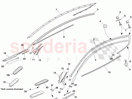 Photo of Side Strake Fender RH CG43 280K62…