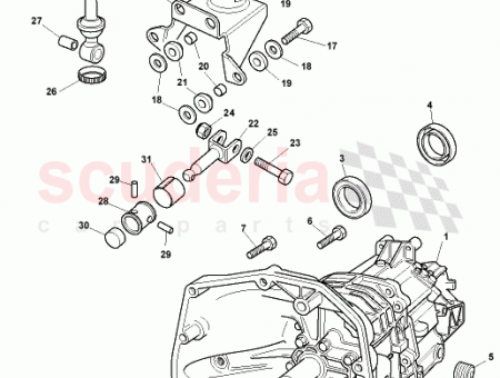 Photo of ASSY GROMMET GEAR LEVER 41…