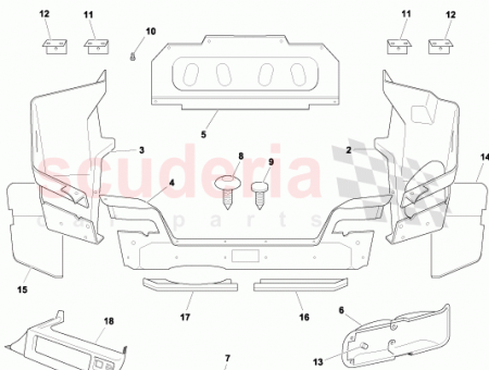 Photo of Carpet assy trunk rear panel Premium ICE 83…