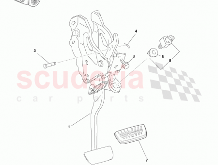 Photo of Support Assy Brake Pedal CVT RHD 47110…