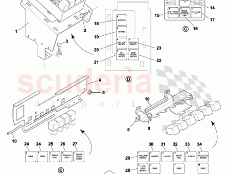 Photo of BRACKET ASSY UNDER FACIA LH 69 122331…