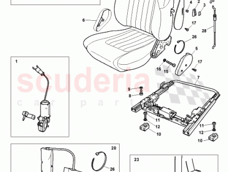 Photo of Internal cover recline mechanism LH…