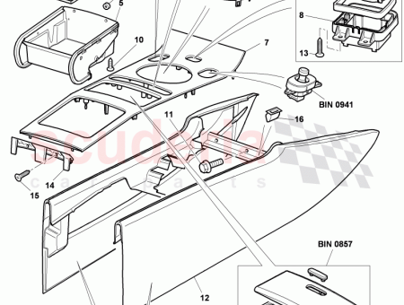 Photo of insert for stowage compartment…