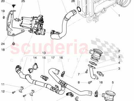 Photo of Bracket for secondary air pump 3W0 131 083…