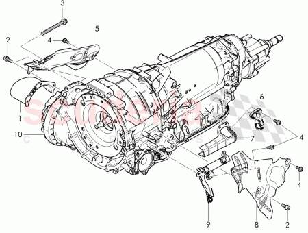 Photo of shield for transmission 3W0 301 327…