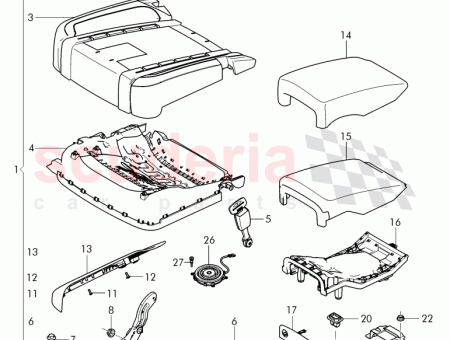 Photo of seat frame Base carrier…