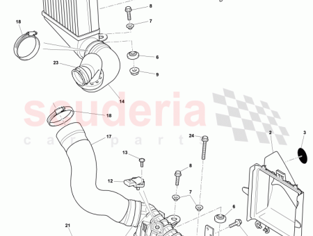 Photo of Bracket for charge air cooler D 11 12…