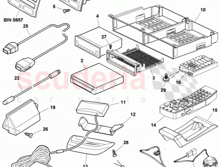 Photo of antenna cable electrical parts for road toll system…