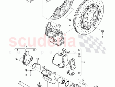 Photo of brake caliper 3Y0 698 680…