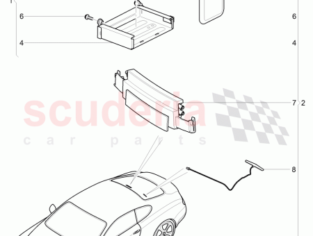 Photo of Control unit for vehicle positioning system 3Y0 907…