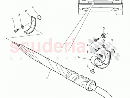 Photo of Bump stop buffer self adhesive 3Y0 867…