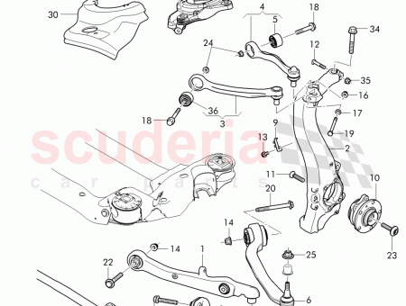 Photo of steering knuckle D 24 08 2015 4W0 407…