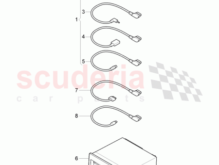 Photo of Adapter wiring set for multimedia interface box MDI…