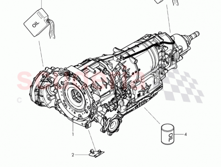 Photo of 8 speed automatic gearbox F 4V J 019…