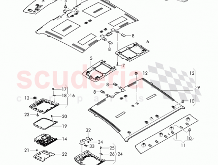 Photo of trim for interior light…