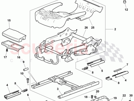 Photo of trim panel for seat frame 3W5 881 317…