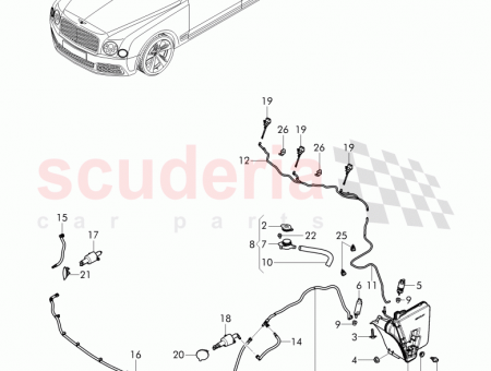 Photo of fluid container contains 3Y0 955 449…