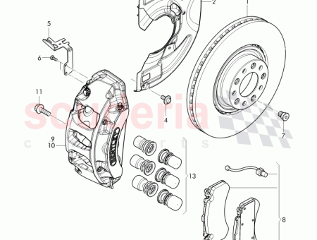 Photo of retainer for brake hose…