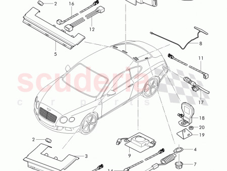 Photo of Connection cable for navigation unit 3W1 998…