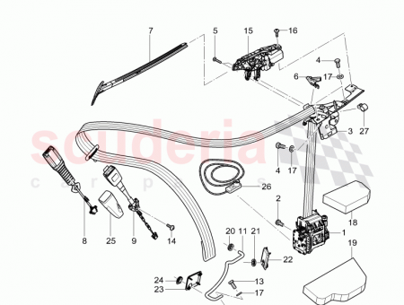 Photo of retaining strap 3W2 857 706…