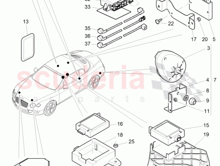 Photo of Vehicle positioning system bowden cable 3W7 971…