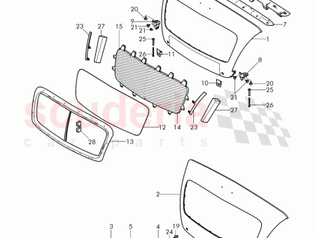 Photo of license plate bracket…