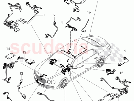 Photo of wiring harness for steering col combinat switch D…