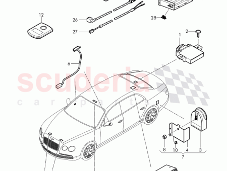 Photo of central electronic control unit for comfort system D…