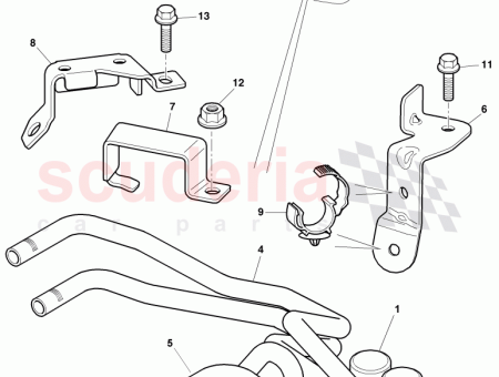 Photo of coolant hose…