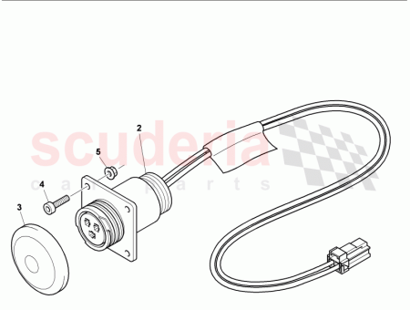 Photo of wiring harness for voltage supply battery charger…