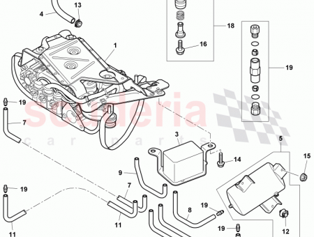 Photo of intake hose…