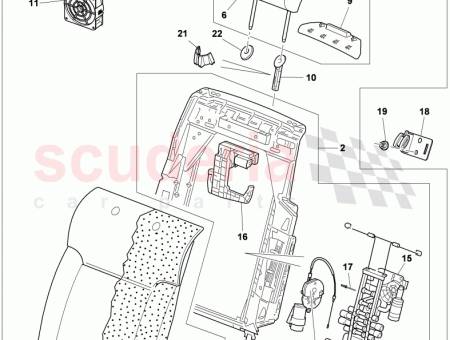 Photo of cover padding for seat D 26 10 2009…