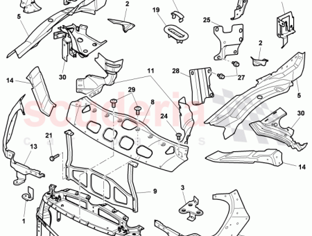 Photo of repair plate bracket F 3W B 068 273…