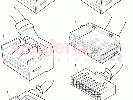 Photo of Flat contact housing with contact locking mechanism…