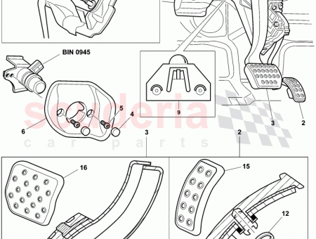 Photo of pad for accelerator pedal 3W0 723 647…