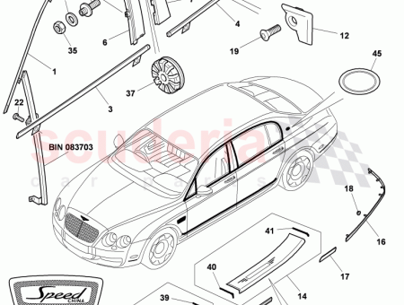 Photo of scuff plate sill panel 3W5 853 714…