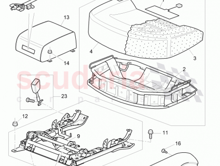 Photo of seat support…