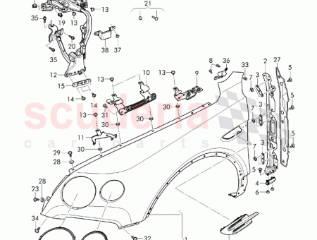 Photo of spacer washer 36A 821 155…