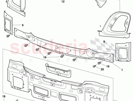 Photo of spare wheel well repair plates…