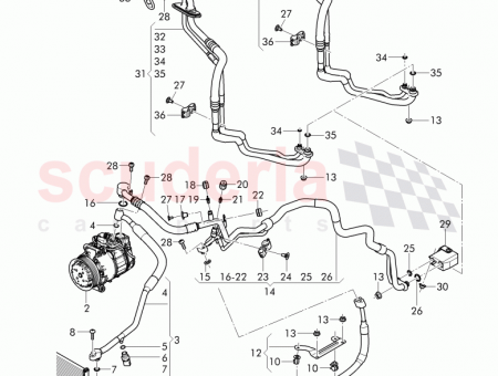 Photo of bracket for refrigerant hose 4E0 260 759…