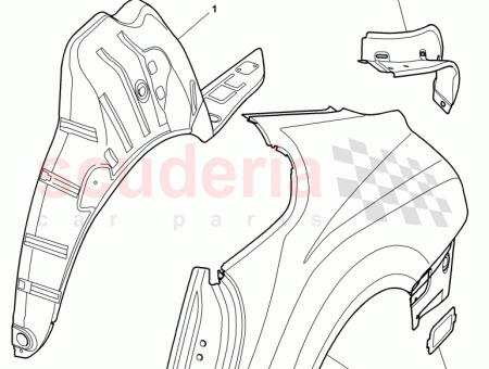 Photo of side panel frame F 3W 4 020 001…