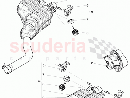 Photo of Exhaust muffler with exhaust flap F 3W D…