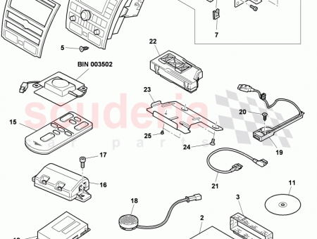 Photo of Multimedia interface box MDI with integrated control unit…