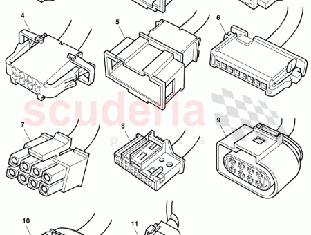 Photo of flat contact housing…