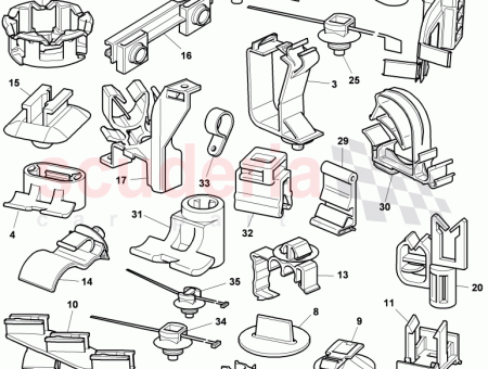 Photo of bracket for connector housing…